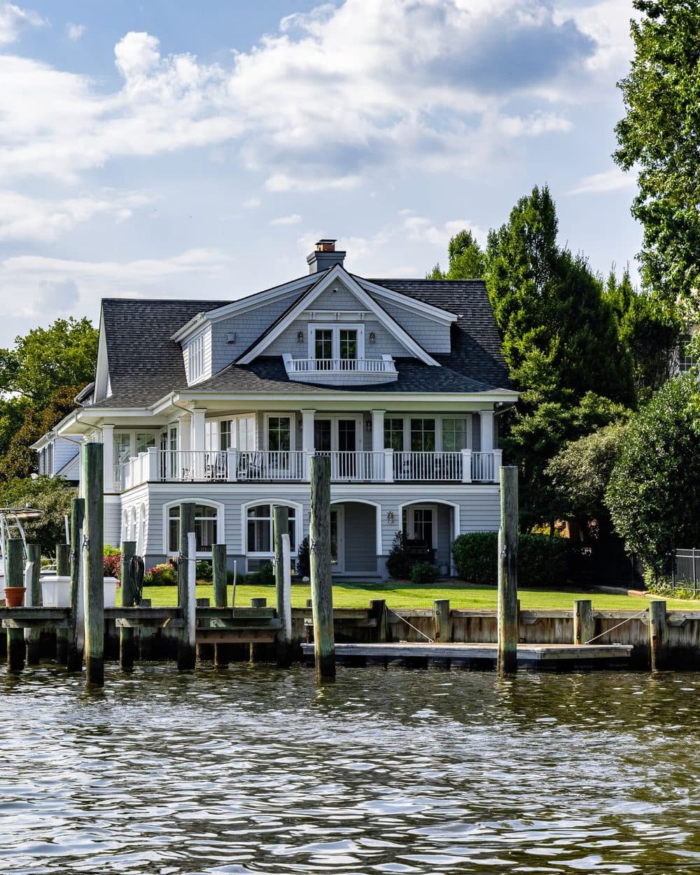 A waterfront home in Chesapeake, Virginia