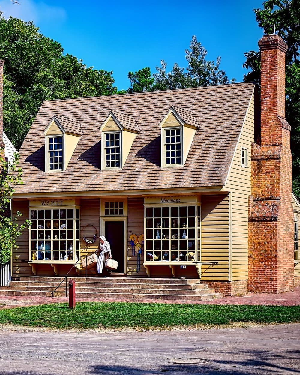Historic homes in Olde Towne Portsmouth, Virginia